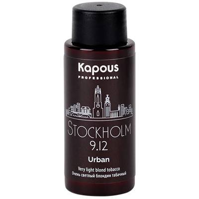 Kapous Полуперманентный жидкий краситель для волос «Urban» LC 9.12 Стокгольм 60 мл