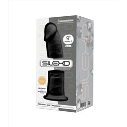 Черный фаллоимитатор SILEXD Model 2 - 23 см.