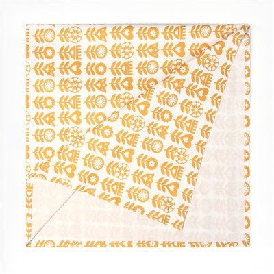 Скатерть «Этель» Yellow garden, 146×180 см, 100% хлопок, саржа 190 г/м²