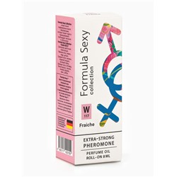 Парфюмерное масло женское с феромонами Formula Sexy Collection Fraiche W117, 8 мл (по мотивам Chance Eau Fraiche (Chanel)