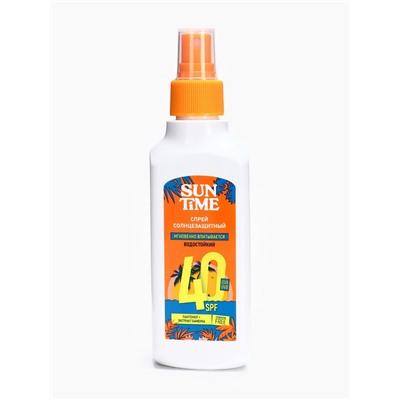 Cпрей солнцезащитный Sun Time SPF-40 водостойкий, 150 мл