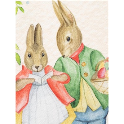 Скатерть «Этель» Easter, d=148 см±3 см, хлопок 100%, саржа 190 г/м²