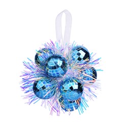 Новогоднее украшение S2405 "Морозные фантазии" (8 см)