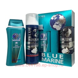 Festiva Подарочный набор Blue Marine Гель для душа 250 мл + Пена для бритья 200мл 073