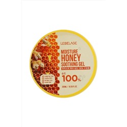 Lebelage Увлажняющий гель с медом / Moisture Honey 100% Soothing Gel, 300 мл KRISTALLER, 1115168
