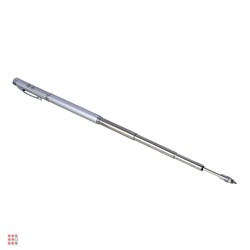 Ручка - выдвижная указка, магнит, 1 LED + лазер, 3xLR41, пластик, металл, 18х3,5см