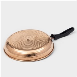 Сковорода, 1.3 л, d=23 см, 1 сорт, медь