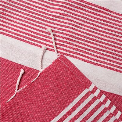 Полотенце - пештемаль пляжное LoveLife Resort, 75×170 см, розовое