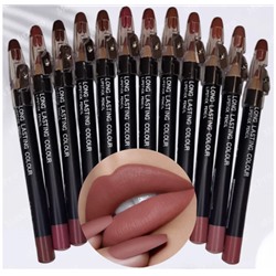 Набор карандашей для губ 12pcs