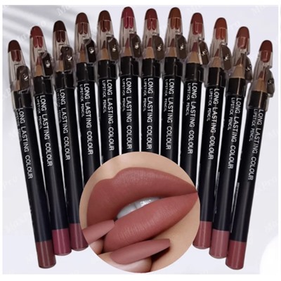 Набор карандашей для губ 12pcs