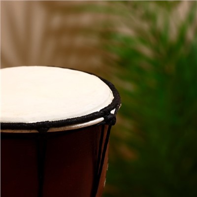 Сувенирный музыкальный инструмент «Барабан Джембе», 20×11×11 см, МИКС