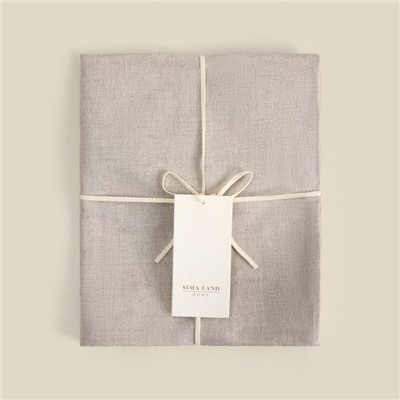 Сумка шоппер небелёный SL HOME Light shopper, 53×45 см, 100% лён, 200 г/м2