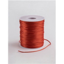 Шнур нейлоновый на бобине d=2 мм, L=100 м, красный