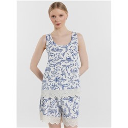 КОМПЛЕКТ ЖЕНСКИЙ (ДЖЕМПЕР, ШОРТЫ) 592398