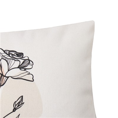 Наволочка декоративная «Этель» Blossom, 40×40 см, хлопок 100%