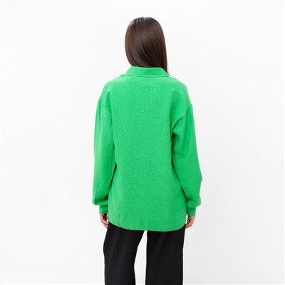 Рубашка женская MIST Summer time, размер 48, зелёная