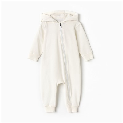 Комбинезон детский MINAKU, рост 86-92 см, экрю