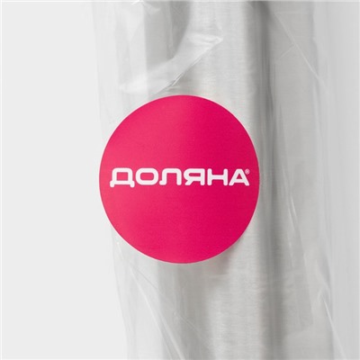 Скалка из нержавеющей стали Доляна «Бруни», 32.5×3.2 см, цвет серебристый