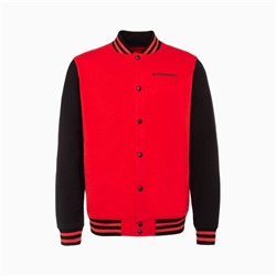 Бомбер President, размер М, цвет красный