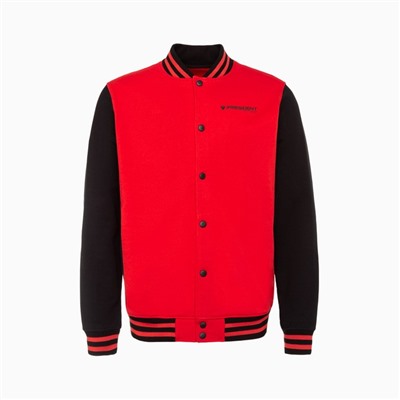 Бомбер President, размер М, цвет красный