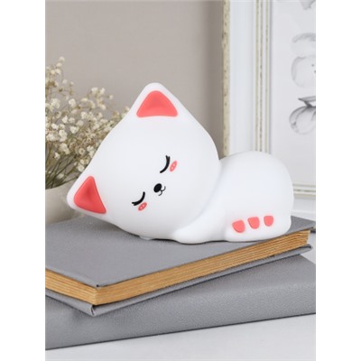 Светильник настольный 16,5х11,5 см Котик / CW182609-1 /уп 100/