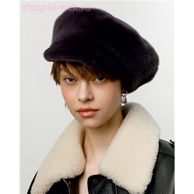 Тэра Кепка женская экомех норка (56-58)