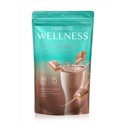 Протеиновый коктейль с коллагеном и жиросжигающим комплексом Wellness, вкус «Шоколад»