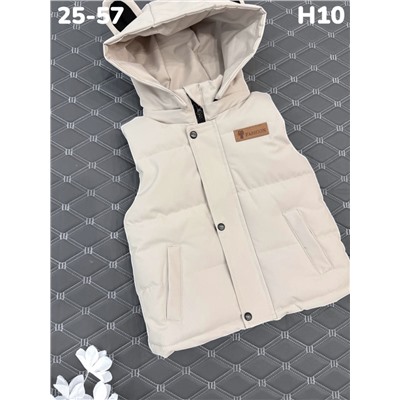 Жилет H10 бежевый