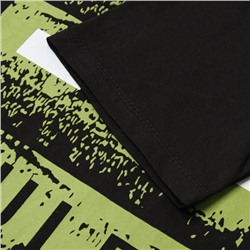 Футболка мужская «BREAK THE RULES» цвет черный, размер 50