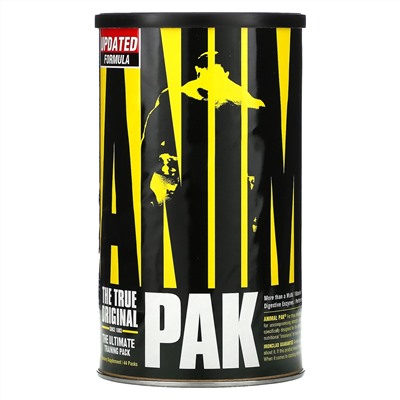 Universal Nutrition, Animal Pak, комплекс для физической активности, 44 пакетика