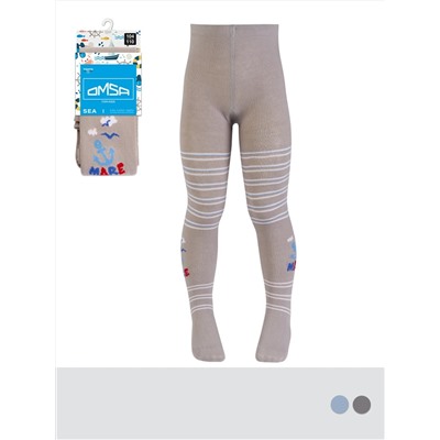 Omsa Колготки OMSA kids Collant 13P64-2 с рисунком (кораблик-якорь)