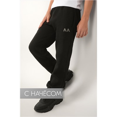 Детские брюки-джоггеры из футера с начесом Happyfox