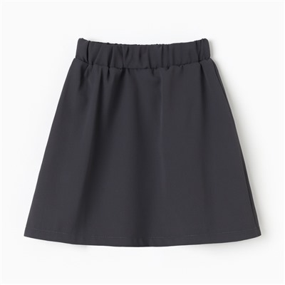 Юбка для девочки MINAKU цвет серый, рост 152 см