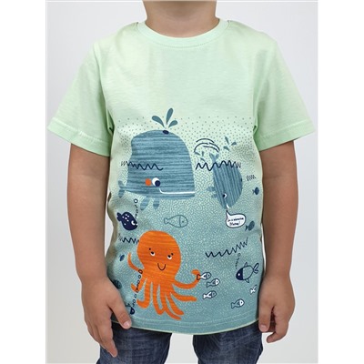 3-73-4. (Фуфайка для мальчика, Лунева )