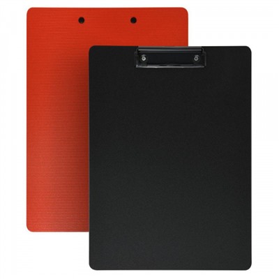 Папка-планшет (доска с зажимом) А4 PPM30R черно-красный inФОРМАТ