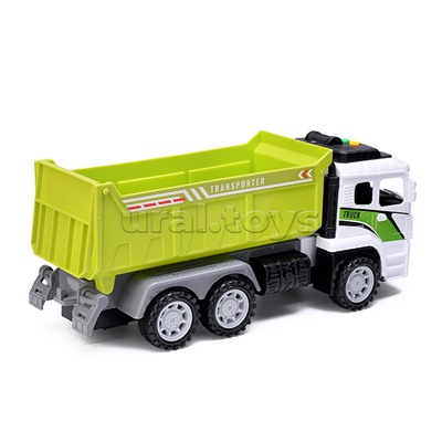 Машина "Строительная" на батарейках, в коробке