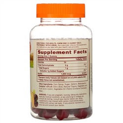 Sundown Naturals, Biotin Gummies, Grape, Orange and Cherry Flavored, 1,000 mcg, 130 Gummies