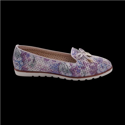 Женские балетки 721-04 фиолетовые