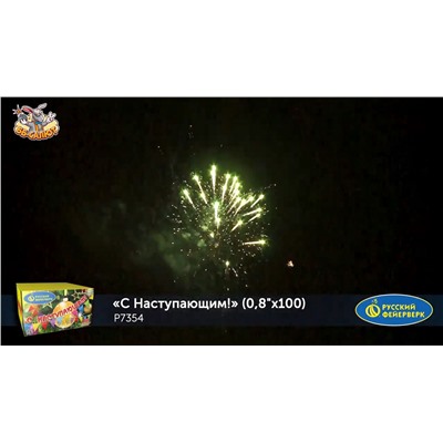 Фейерверк Р7354 С Наступающим! (0,8" х 100)