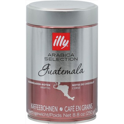 illy. Guatemala (зерновой) 250 гр. жест.банка
