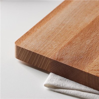 Доска деревянная разделочная Премиум «Полубочка», 35×24.5×1.8 см, бук