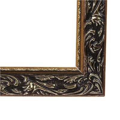 Рама для картин (зеркал) 50×50×4 см, дерево «Версаль», золотая