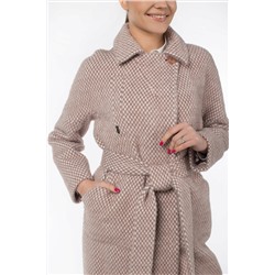 01-10985 Пальто женское демисезонное (пояс)