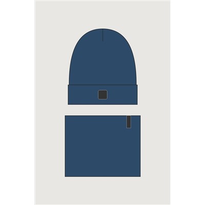 Комплект шапка и снуд NIKASTYLE, 1235247