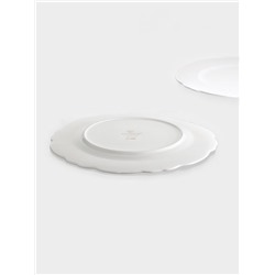 Тарелки WY Venecia, набор 2 шт., d=27 см, фарфор, белые