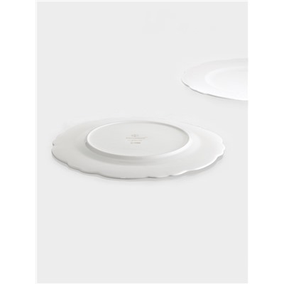 Тарелки WY Venecia, набор 2 шт., d=27 см, фарфор, белые