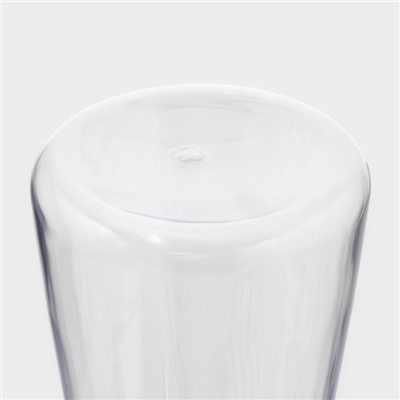 Кувшин-ваза для воды «Лара», 600 мл, 8.5×19.5 см, пластик, прозрачный