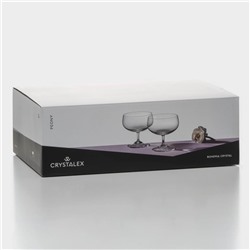 Набор креманок «Пион», 300 мл, набор 6 шт., стекло, прозрачный