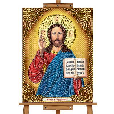 Мозаика алмазная "Господь Вседержитель" 40*50см.