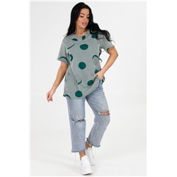 Туника 6087 (Зеленая полоска)